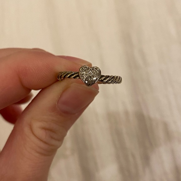 David Yurman Heart Ring - Picture 5 of 6